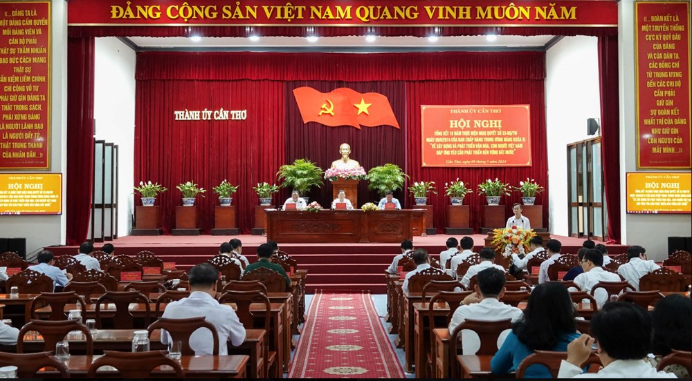 Cần Thơ tổng kết 10 năm thực hiện Nghị quyết về xây dựng và phát triển văn hóa - ảnh 1