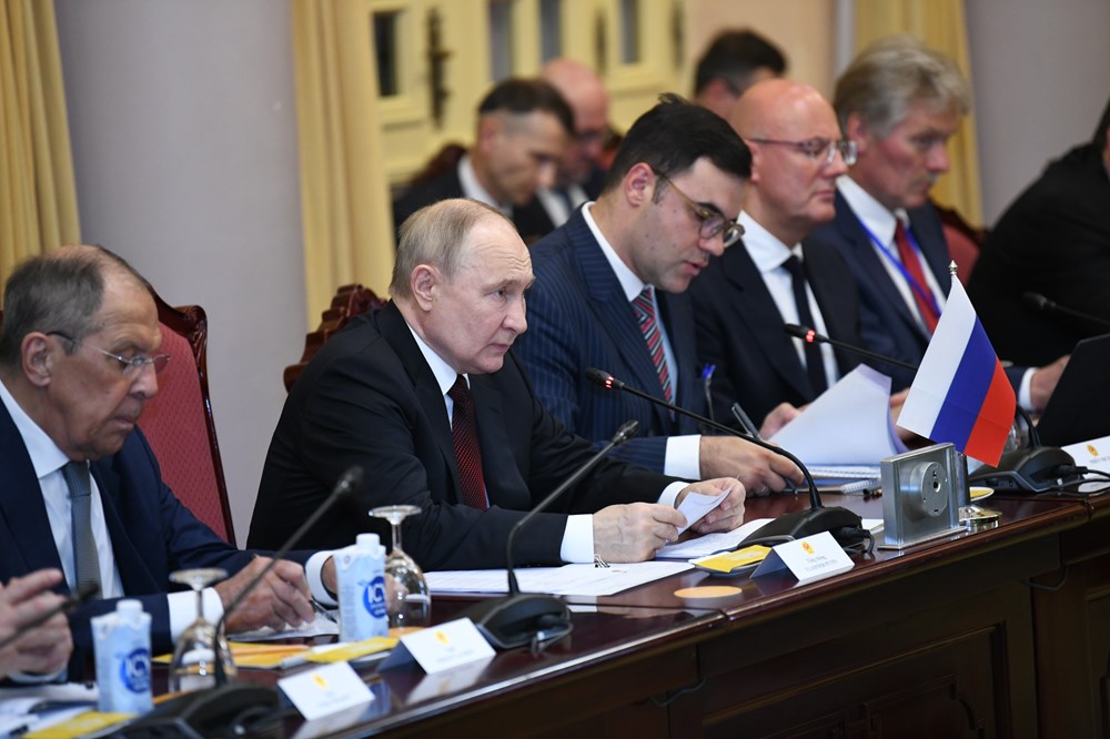 Chủ tịch nước Tô Lâm và Tổng thống Vladimir Putin gặp gỡ báo chí - ảnh 3