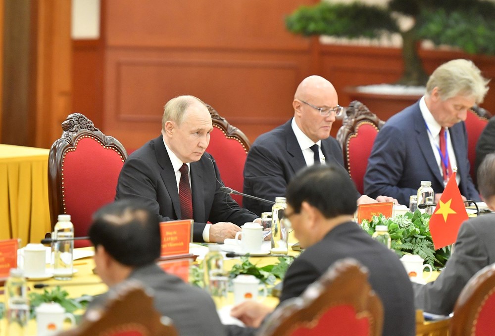 Tổng Bí thư Nguyễn Phú Trọng hội đàm với Tổng thống Liên bang Nga Vladimir Putin - ảnh 6