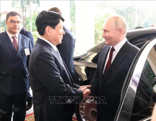 Tổng Bí thư Nguyễn Phú Trọng hội đàm với Tổng thống Liên bang Nga Vladimir Putin - ảnh 1