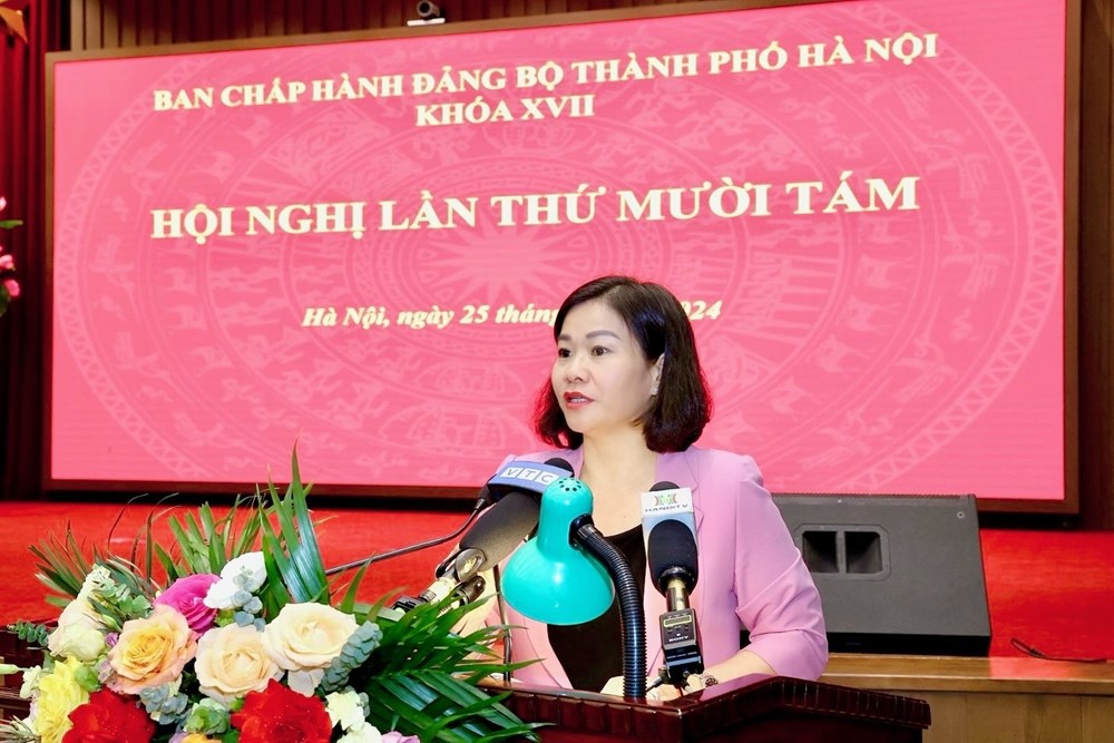 Bà Nguyễn Thị Tuyến được phân công điều hành Thành ủy Hà Nội - ảnh 1