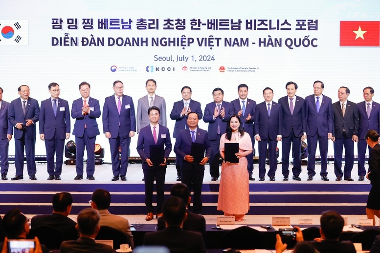 Quan hệ Việt Nam - Hàn Quốc đang 
