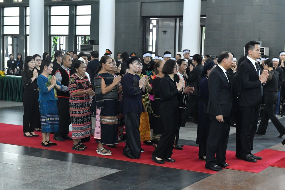 Tổ chức trọng thể Lễ viếng Tổng Bí thư Nguyễn Phú Trọng - ảnh 17