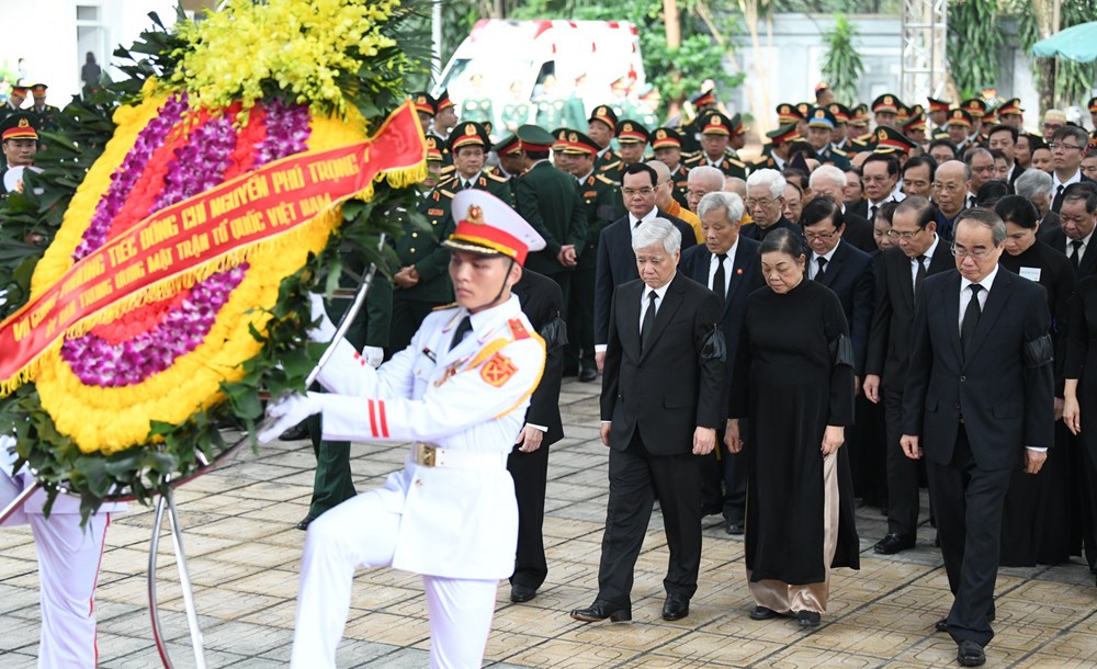 Tổ chức trọng thể Lễ viếng Tổng Bí thư Nguyễn Phú Trọng - ảnh 14