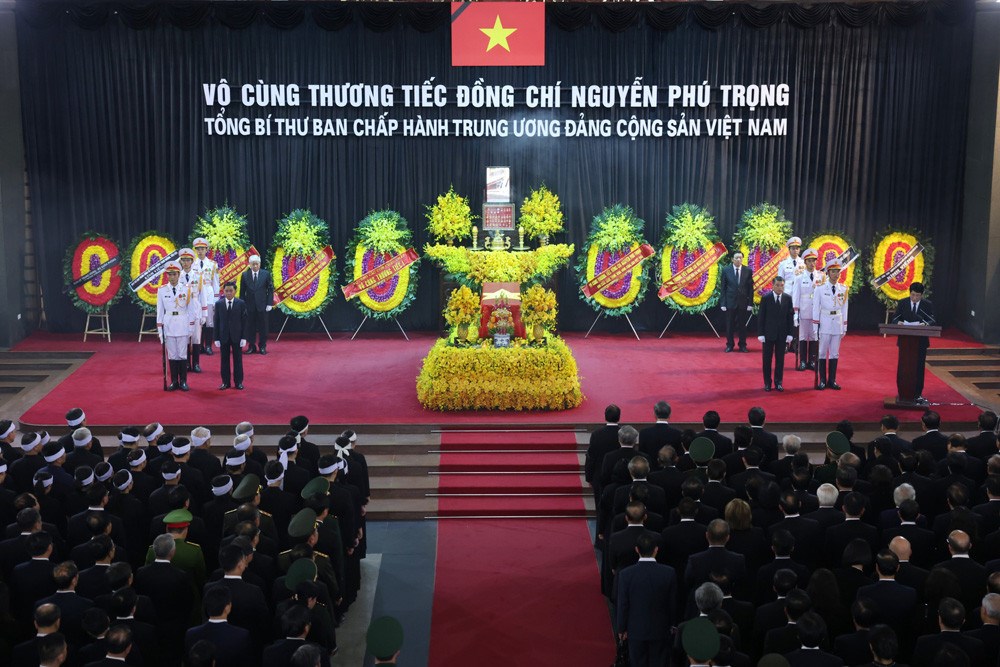  Lễ truy điệu và Lễ an táng Tổng Bí thư Nguyễn Phú Trọng  - ảnh 1