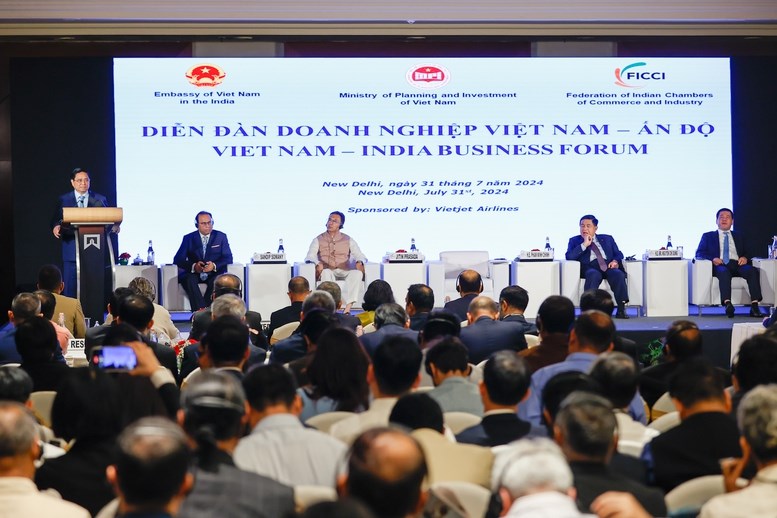 Thủ tướng dự Diễn đàn Doanh nghiệp Việt Nam - Ấn Độ - ảnh 1