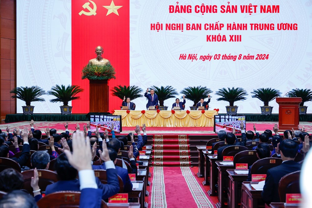 Khai mạc Hội nghị Ban Chấp hành Trung ương Đảng khóa XIII - ảnh 5