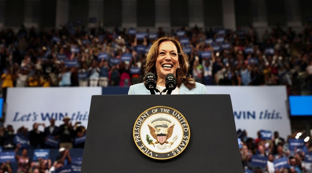 Phó Tổng thống Mỹ Kamala Harris nhận được đề cử áp đảo - ảnh 1