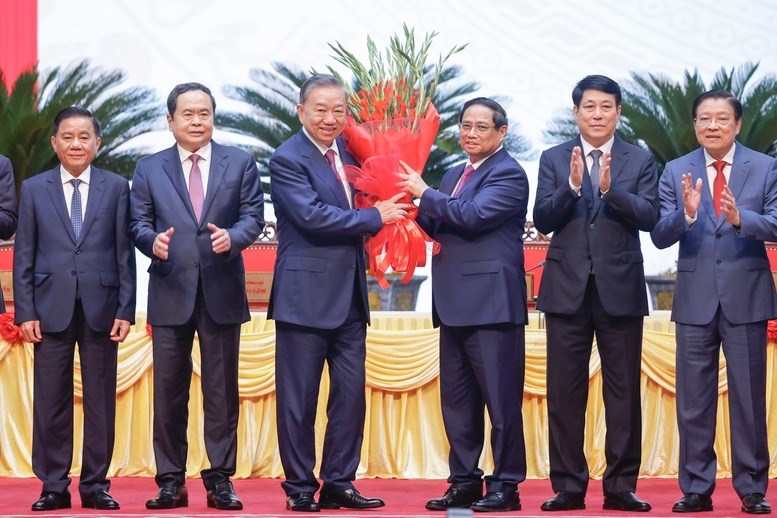 Đồng chí Tô Lâm được bầu giữ chức Tổng Bí thư Ban Chấp hành Trung ương Đảng Cộng sản Việt Nam - ảnh 2