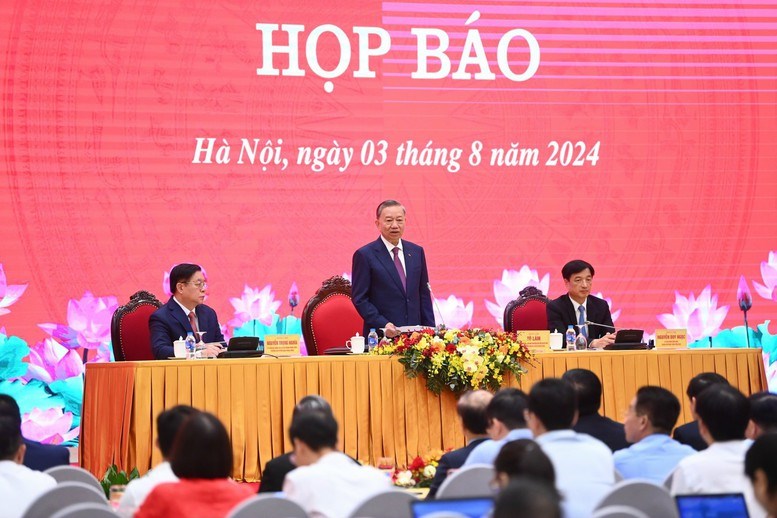 Đồng chí Tô Lâm được bầu giữ chức Tổng Bí thư Ban Chấp hành Trung ương Đảng Cộng sản Việt Nam - ảnh 5