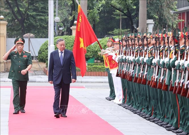 Đưa Học viện Quốc phòng trở thành trung tâm nghiên cứu khoa học quốc phòng ngang tầm khu vực và thế giới - ảnh 1