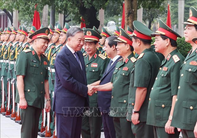 Đưa Học viện Quốc phòng trở thành trung tâm nghiên cứu khoa học quốc phòng ngang tầm khu vực và thế giới - ảnh 2