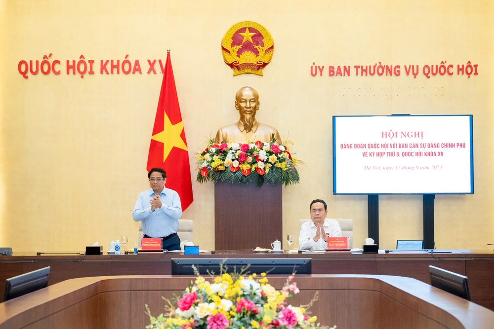 Hội nghị chuẩn bị Kỳ họp thứ 8, Quốc hội Khóa XV - ảnh 1