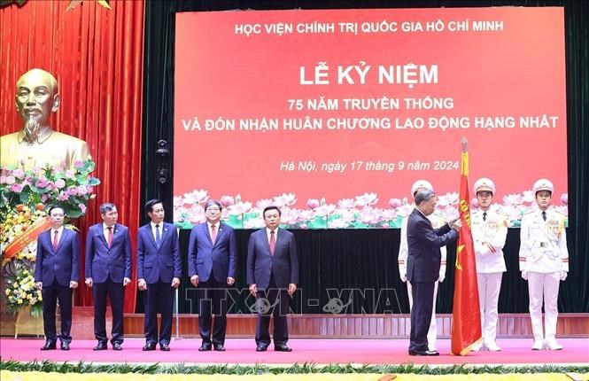 Xây dựng Học viện Chính trị quốc gia Hồ Chí Minh trở thành hình mẫu về công tác xây dựng Đảng - ảnh 4