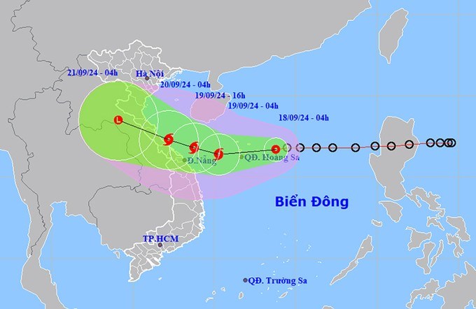 Áp thấp nhiệt đới có khả năng mạnh lên thành bão - ảnh 1