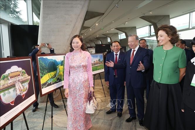 Tổng Giám đốc UNESCO đề cao vai trò hàng đầu của Việt Nam trong bảo tồn và phát huy giá trị di sản - ảnh 3