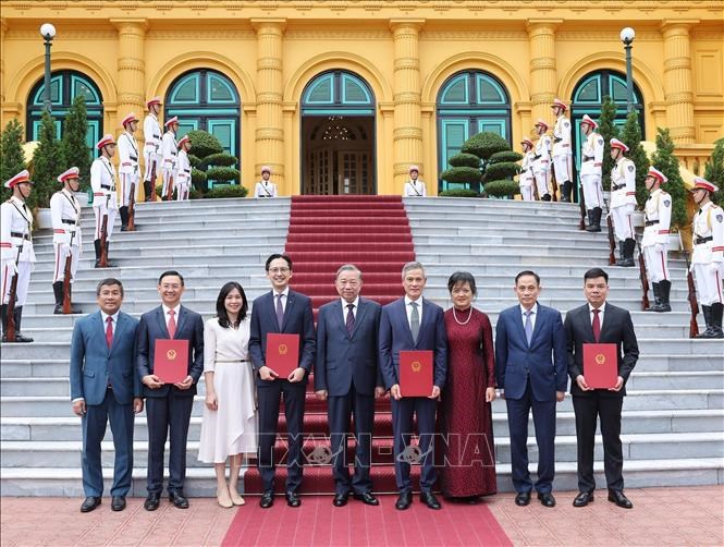  Tổng Bí thư, Chủ tịch nước trao quyết định bổ nhiệm Đại sứ tại LHQ và các nước - ảnh 2