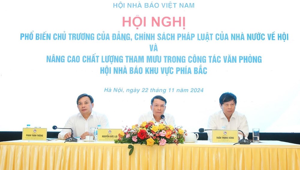 Nâng cao chất lượng tham mưu trong công tác văn phòng Hội Nhà báo - ảnh 1