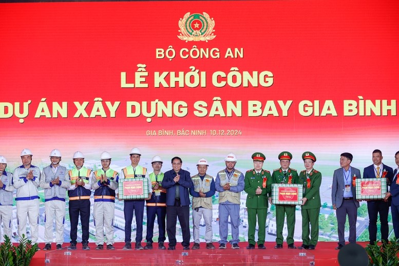 Thủ tướng dự lễ khởi công dự án xây dựng sân bay Gia Bình - ảnh 3