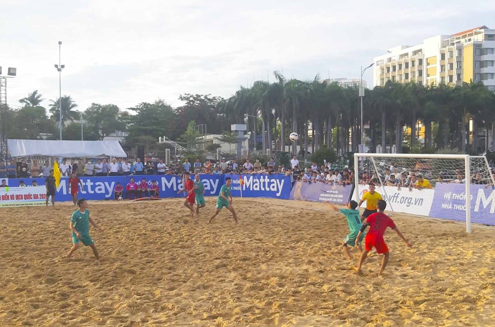 Đội Đà Nẵng đoạt chức vô địch Giải Bóng đá bãi biển vô địch quốc gia năm 2024 - ảnh 1