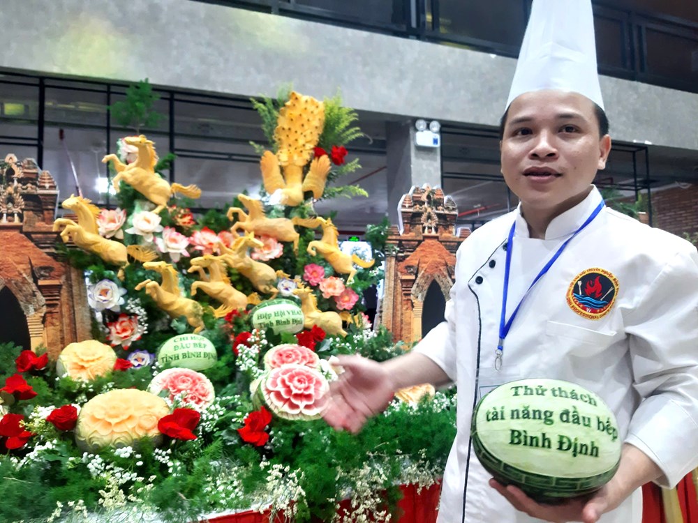 14 đội tham gia chương trình “Thử thách tài năng Đầu bếp tỉnh Bình Định” lần thứ nhất - ảnh 2