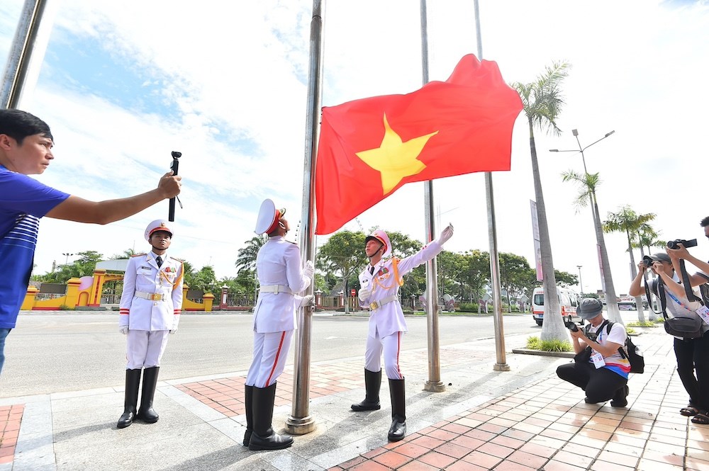 Lễ thượng cờ Đại hội Thể thao học sinh Đông Nam Á lần thứ 13 - ảnh 2