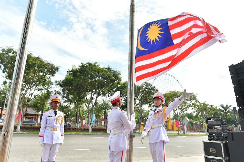 Lễ thượng cờ Đại hội Thể thao học sinh Đông Nam Á lần thứ 13 - ảnh 7
