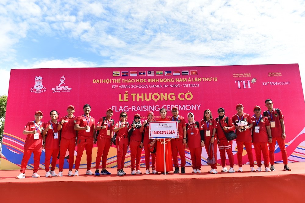 Lễ thượng cờ Đại hội Thể thao học sinh Đông Nam Á lần thứ 13 - ảnh 13