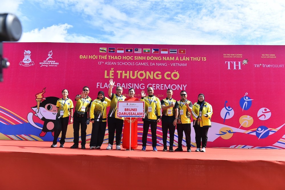 Lễ thượng cờ Đại hội Thể thao học sinh Đông Nam Á lần thứ 13 - ảnh 15
