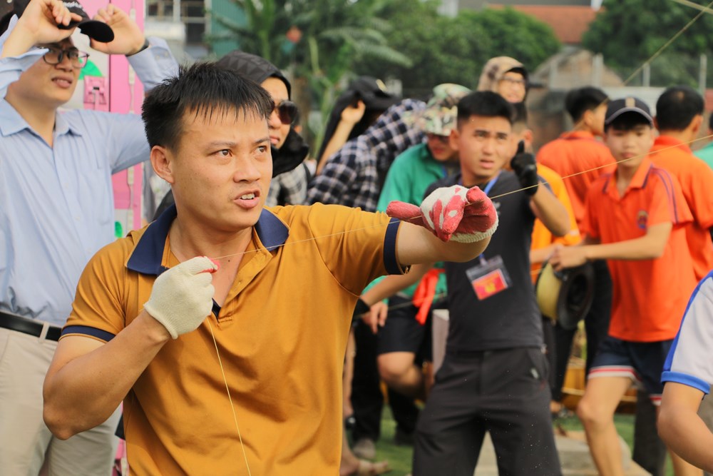 Tưng bừng lễ hội truyền thống thi thả diều làng Bá Dương Nội - ảnh 3