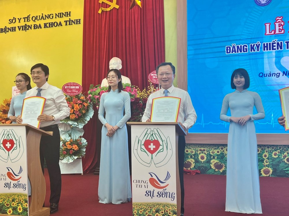 Thành lập Chi hội Hội vận động hiến mô, bộ phận cơ thể người tại Quảng Ninh  - ảnh 2
