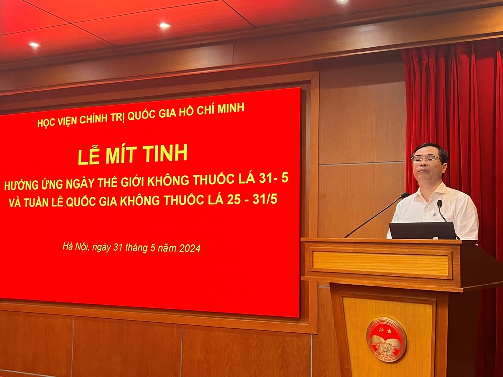 Phòng chống tác hại của thuốc lá: Cần những người gương mẫu, đi đầu   - ảnh 1