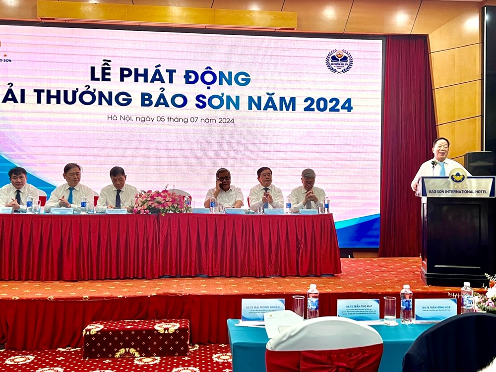 Phát động Giải thưởng Bảo Sơn năm 2024 - ảnh 1