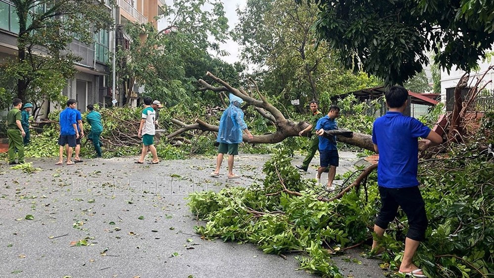 Bắc Ninh khẩn trương khắc phục hậu quả bão số 3 - ảnh 2