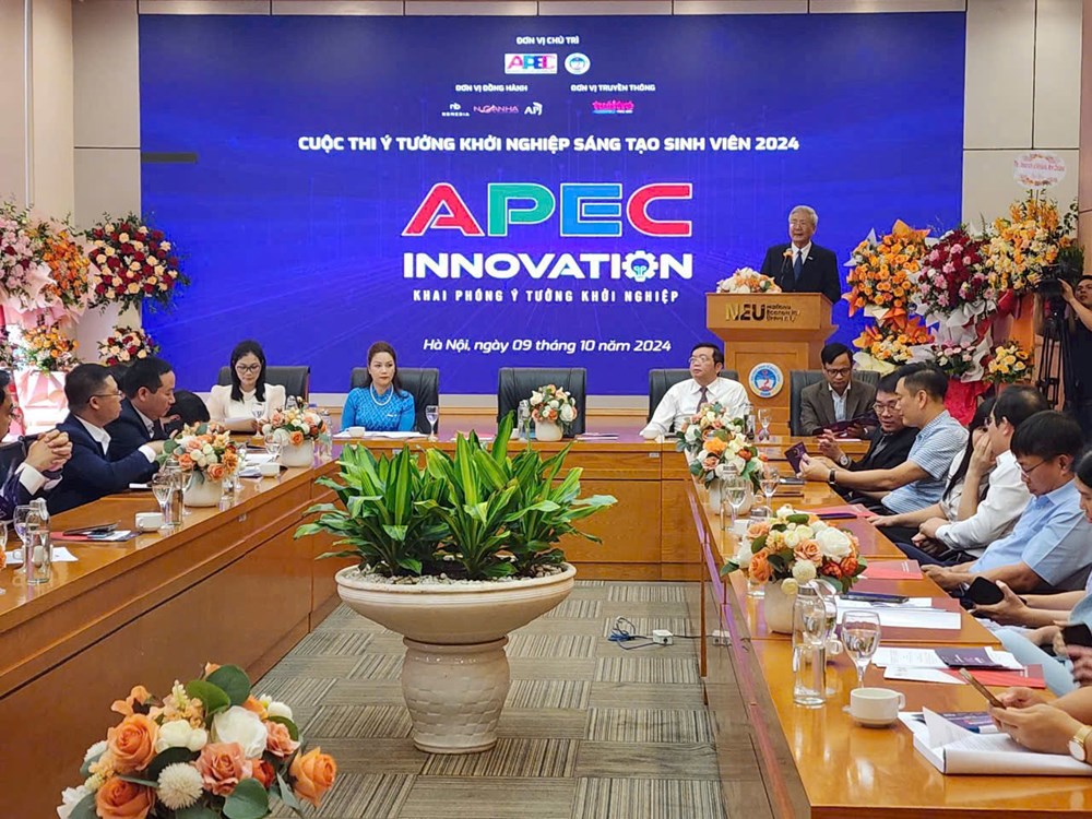 Khởi động cuộc thi Ý tưởng khởi nghiệp sáng tạo sinh viên – Apec innovation 2024 - ảnh 1