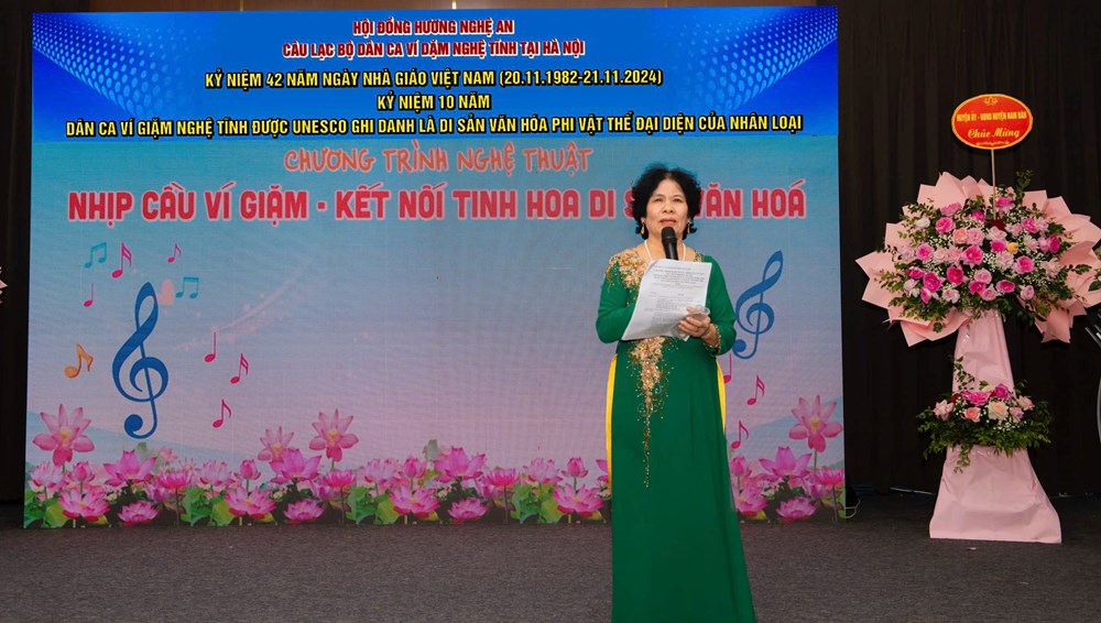 Nhịp cầu Ví, Giặm - kết nối tinh hoa di sản văn hóa - ảnh 3