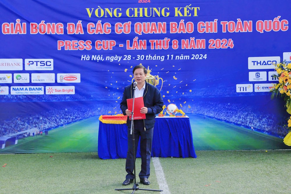 9 đội giao tranh ở vòng chung kết Giải Bóng đã các cơ quan báo chí toàn quốc 2024 - ảnh 1