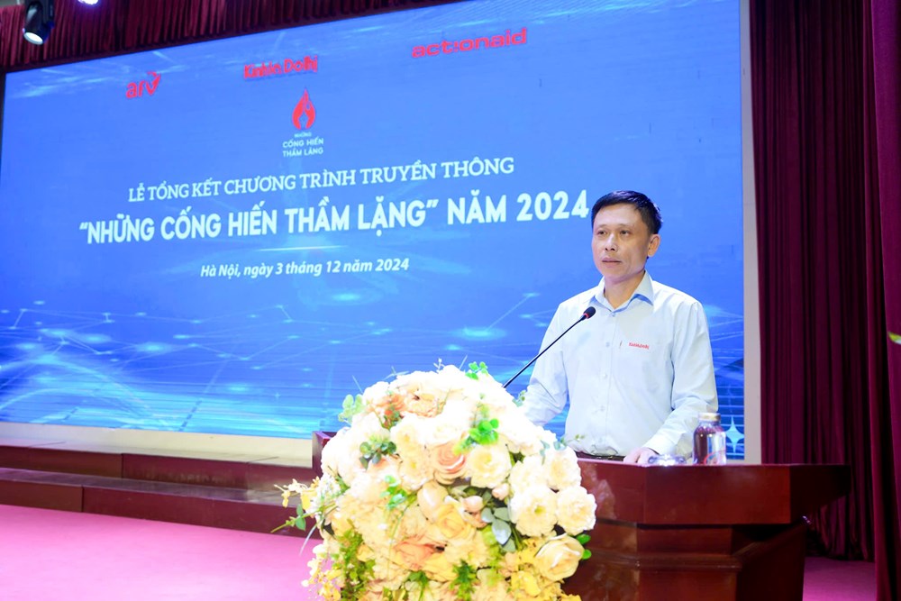 Tổng kết và trao giải cuộc thi viết “Những cống hiến thầm lặng” năm 2024 - ảnh 1