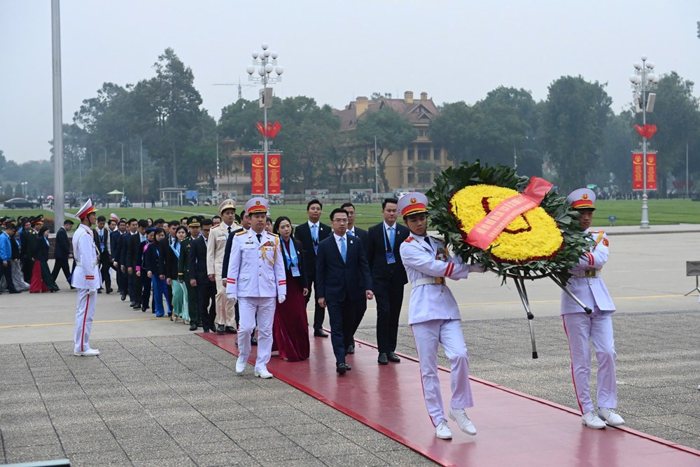 Khai mạc Đại hội IX Hội Liên hiệpThanh niên Việt Nam - ảnh 1