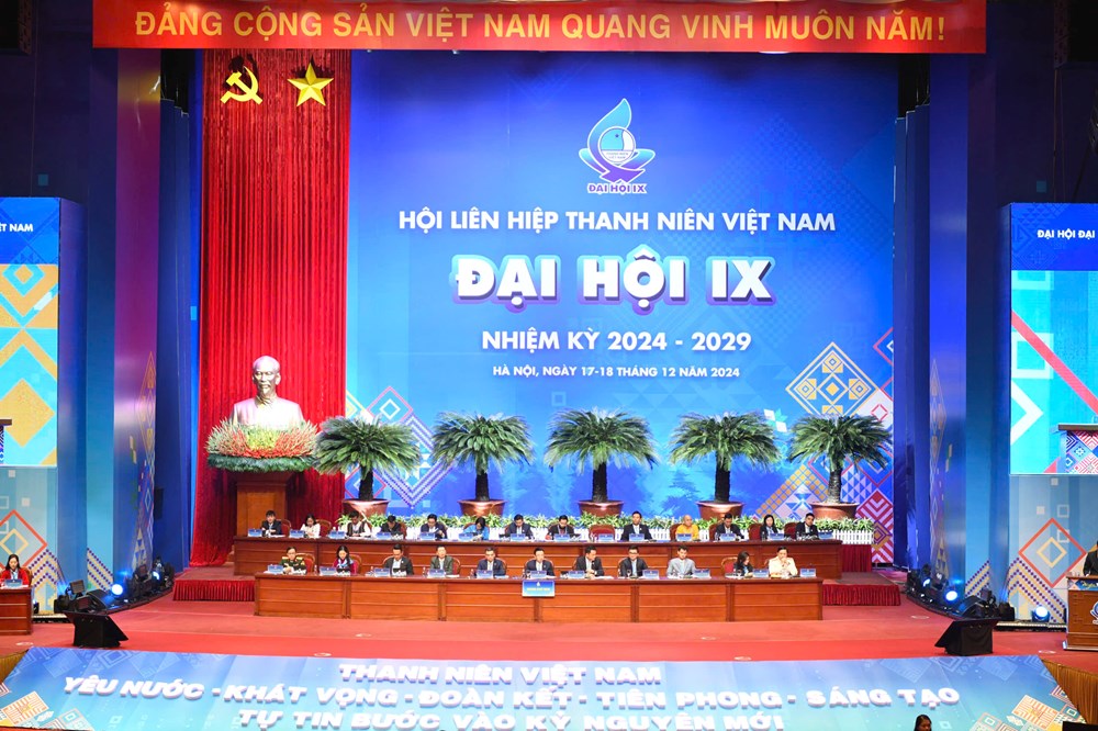 Khai mạc Đại hội IX Hội Liên hiệpThanh niên Việt Nam - ảnh 2