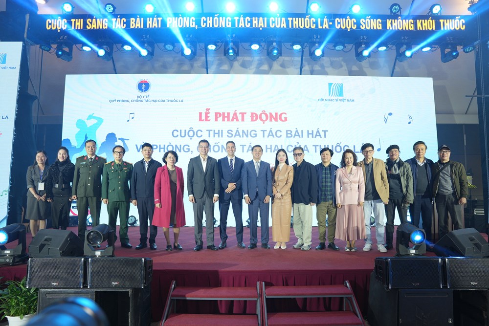 Thi sáng tác bài hát về phòng, chống tác hại của thuốc lá - ảnh 3