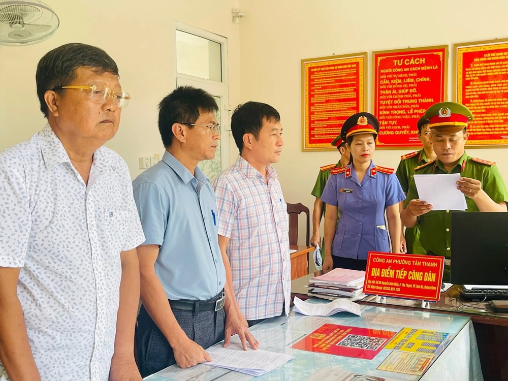 Khởi tố, tạm giam 3 lãnh đạo trung tâm đào tạo lái xe ở Quảng Nam - ảnh 1