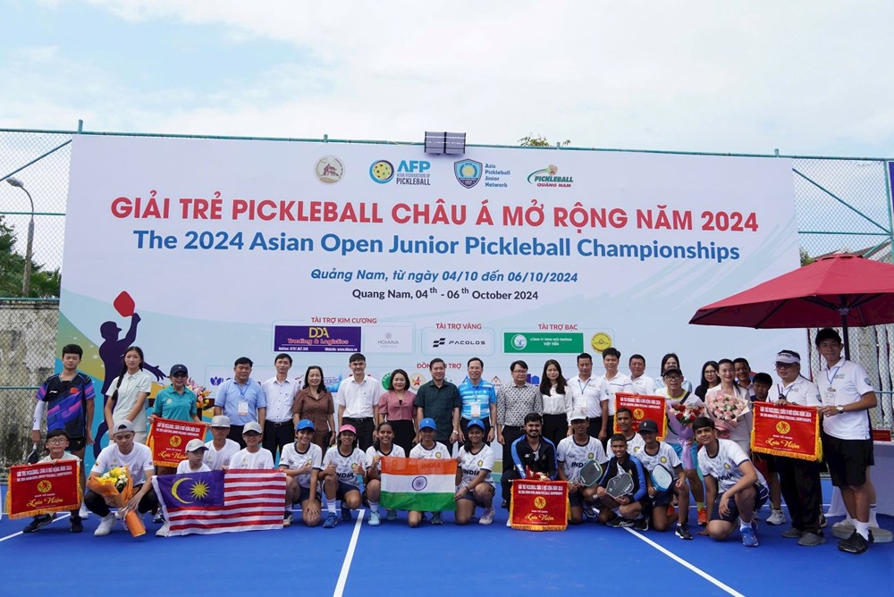 Hơn 100 vận động viên tham gia giải trẻ Pickleball châu Á mở rộng năm 2024  - ảnh 2