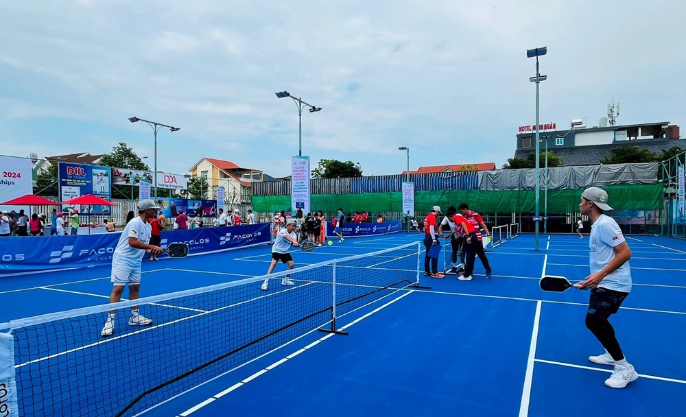 Hơn 100 vận động viên tham gia giải trẻ Pickleball châu Á mở rộng năm 2024  - ảnh 3