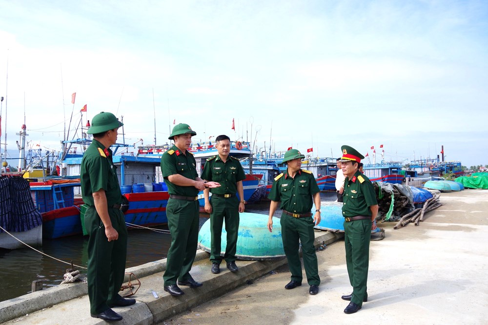 Lực lượng vũ trang tỉnh Quảng Nam sẵn sàng ứng phó với bão Trà Mi - ảnh 2