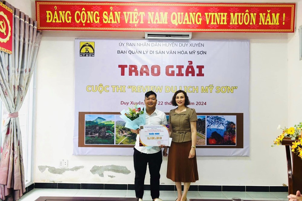 Trao giải cuộc thi “Review du lịch Mỹ Sơn“ - ảnh 2