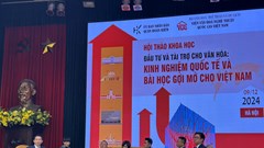 Kinh nghiệm và gợi mở về đầu tư và tài trợ cho văn hóa