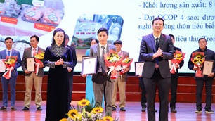 Bắc Giang tôn vinh 28 sản phẩm nông nghiệp OCOP tiêu biểu