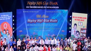 Bế mạc và trao giải Ngày hội Gia đình các tỉnh Đông Nam Bộ