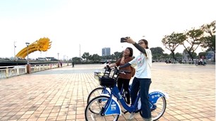 Xe đạp góp phần xây dựng “đô thị xanh”